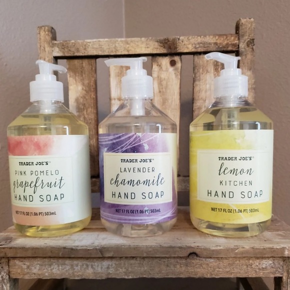 3X New Trader Joe's Delightful Hand Soap Soaps - Picture 1 of 4